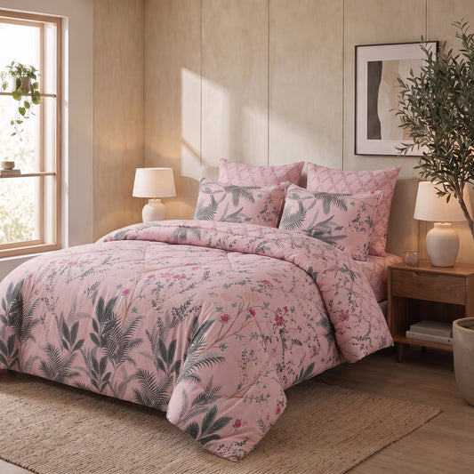 Winter Quilt/Razai Set SH-57 (Heavy polyester Filling)