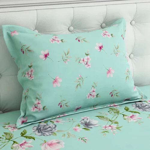 PRINTED PURE COTTON BEDSHEET ASH-4088