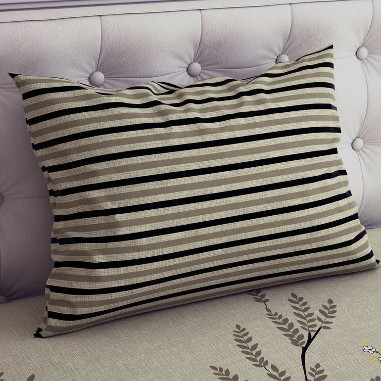 PRINTED PURE COTTON BEDSHEET ASH-4080