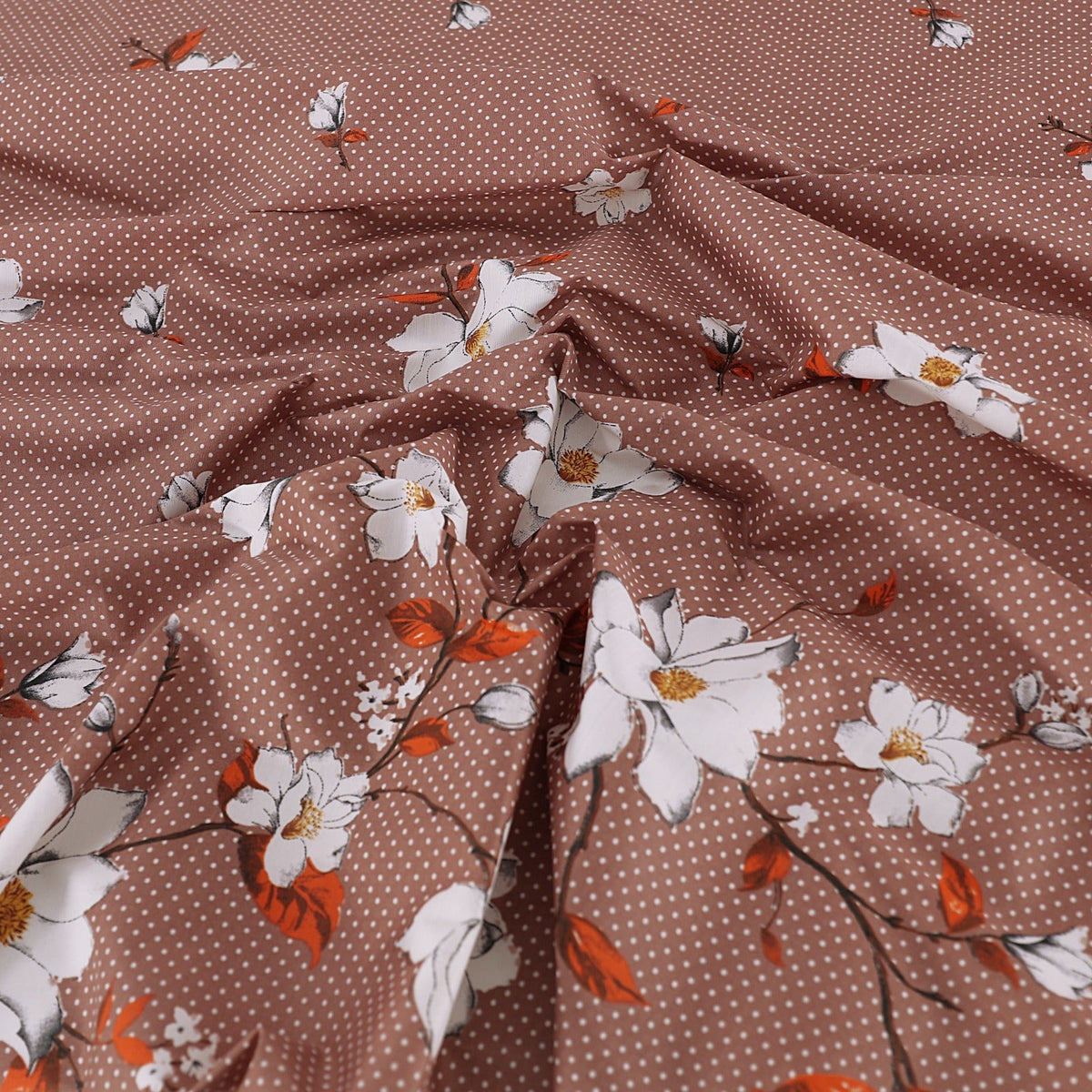 PRINTED PURE COTTON BEDSHEET ASH-40121