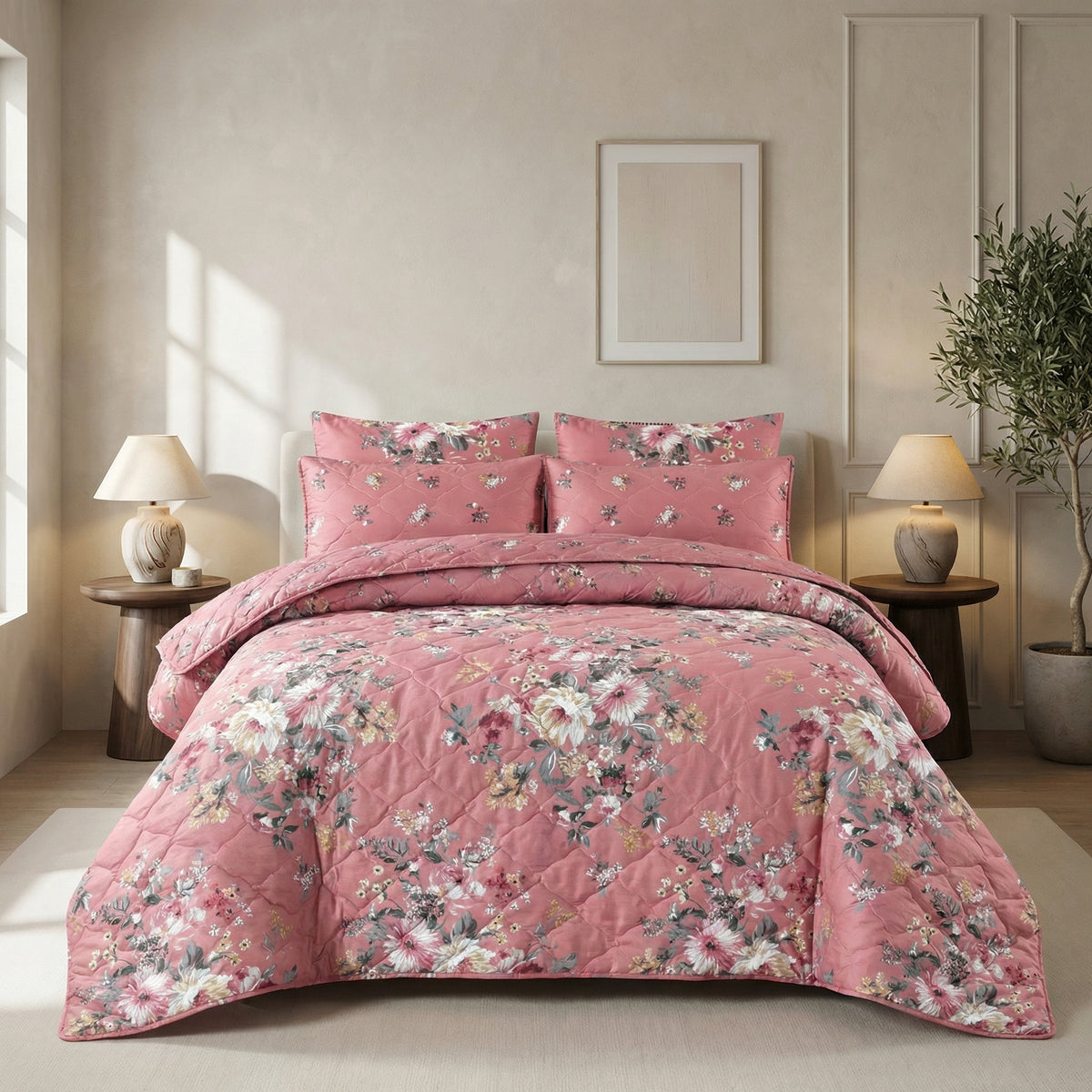 Vivienne Cotton Comforter Set - 7 PCS