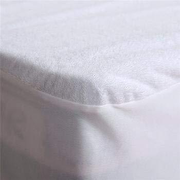 Terry Waterproof Mattress Protector - White