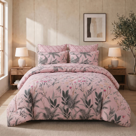 Winter Quilt/Razai Set SH-57 (Heavy polyester Filling)