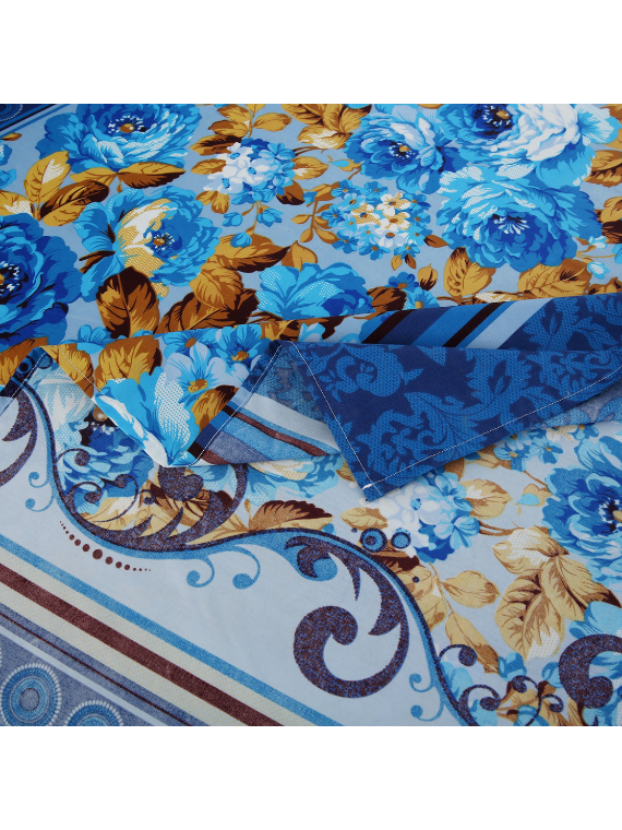 PRINTED PURE COTTON BEDSHEET ASH-40108