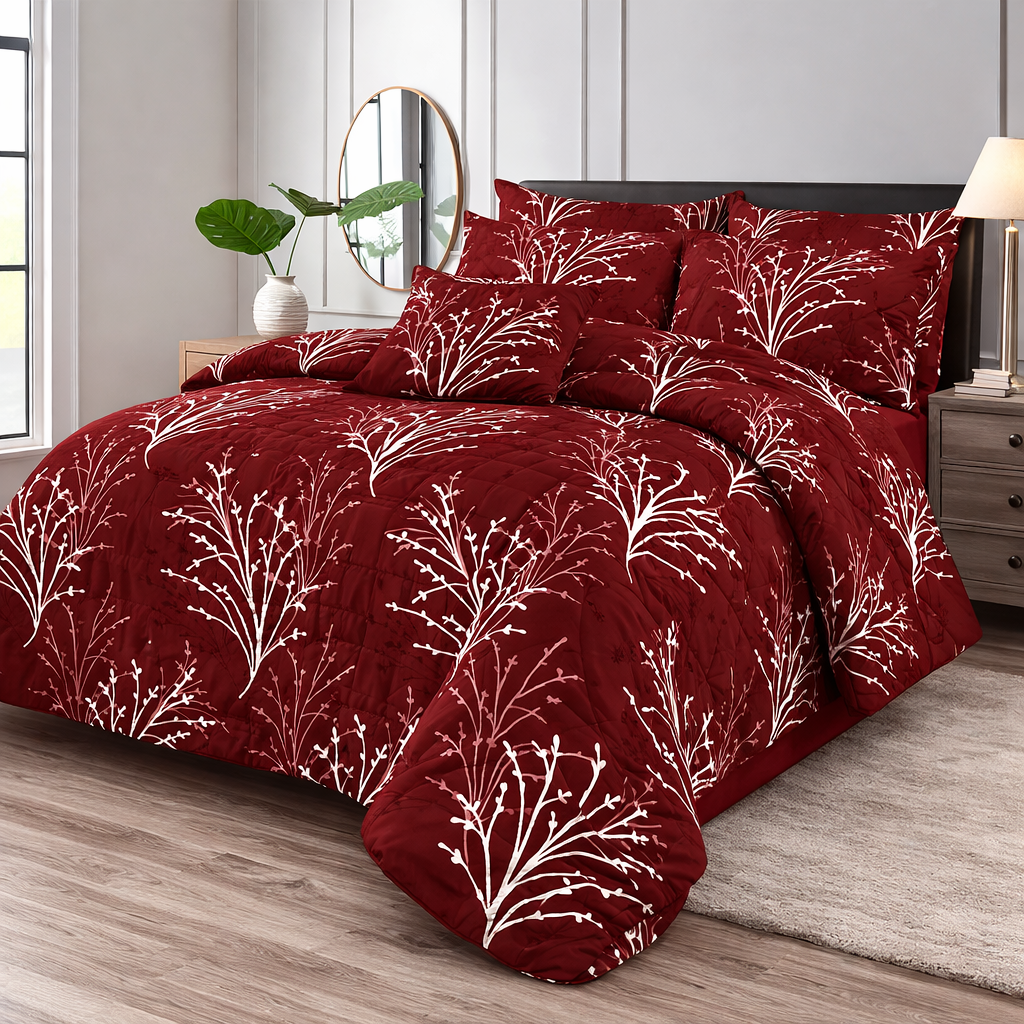 NEDROWY ASH-1015  COTTON COMFORTER SET-7PCS