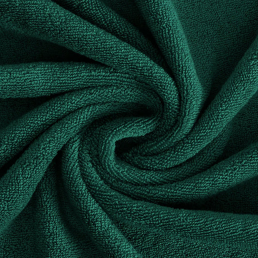 COTTON BATH TOWEL HUNTER GREEN