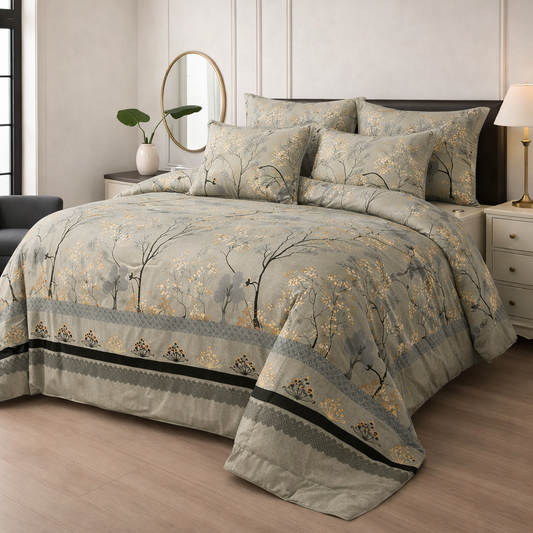 Winter Quilt/Razai Set SH-53 (Heavy polyester Filling)