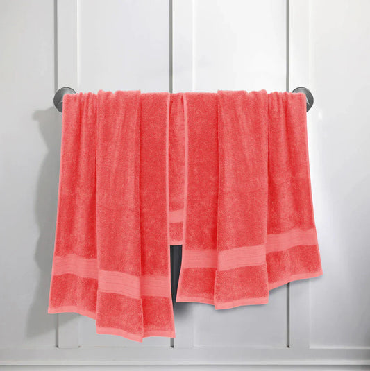 COTTON BATH TOWEL FRESH SALMON
