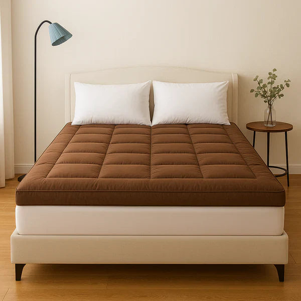 MATTRESS TOPPER CAMEL
