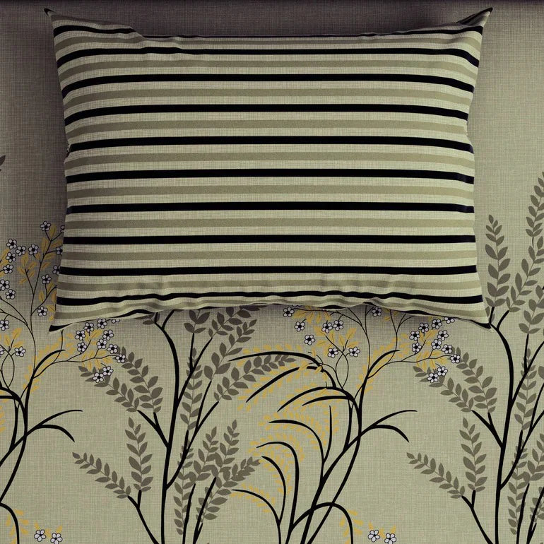 PRINTED PURE COTTON BEDSHEET ASH-4080