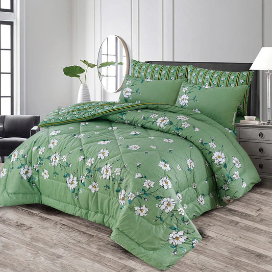Winter Quilt/Razai Set SH-41 (Heavy polyester Filling)
