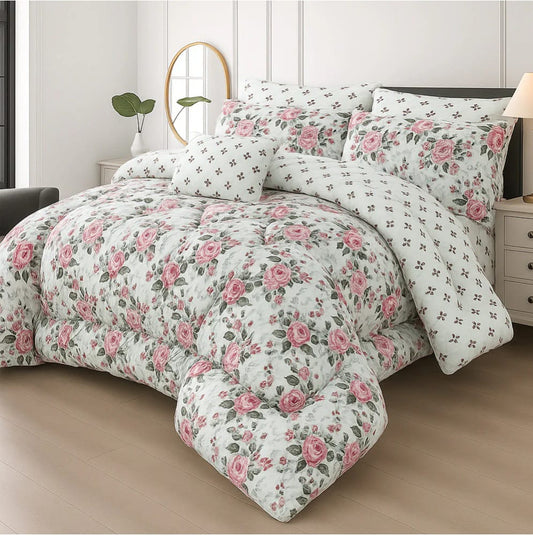 Winter Quilt/Razai Set SH-20 (Heavy polyester Filling)