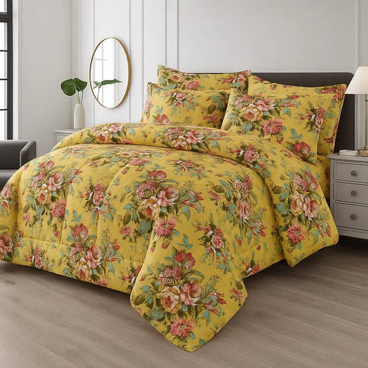Winter Quilt/Razai Set SH-54 (Heavy polyester Filling)