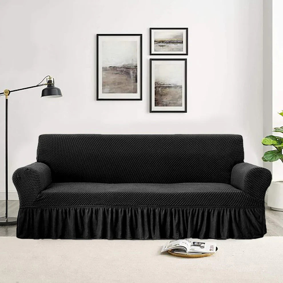 Zoom in Turkish Style Sofa Covers - Black